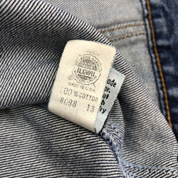 Calvin Klein CK Vintage Denim Jean Vest - Picture 7 of 7